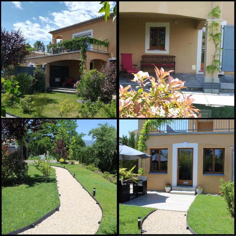 Ribiers Appartement Entre Sisteron Et Gorges De La Meouge " Les Hauts De Toscane " מראה חיצוני תמונה