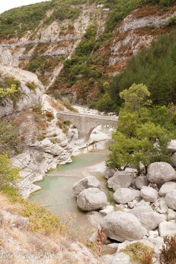 Ribiers Appartement Entre Sisteron Et Gorges De La Meouge " Les Hauts De Toscane " מראה חיצוני תמונה